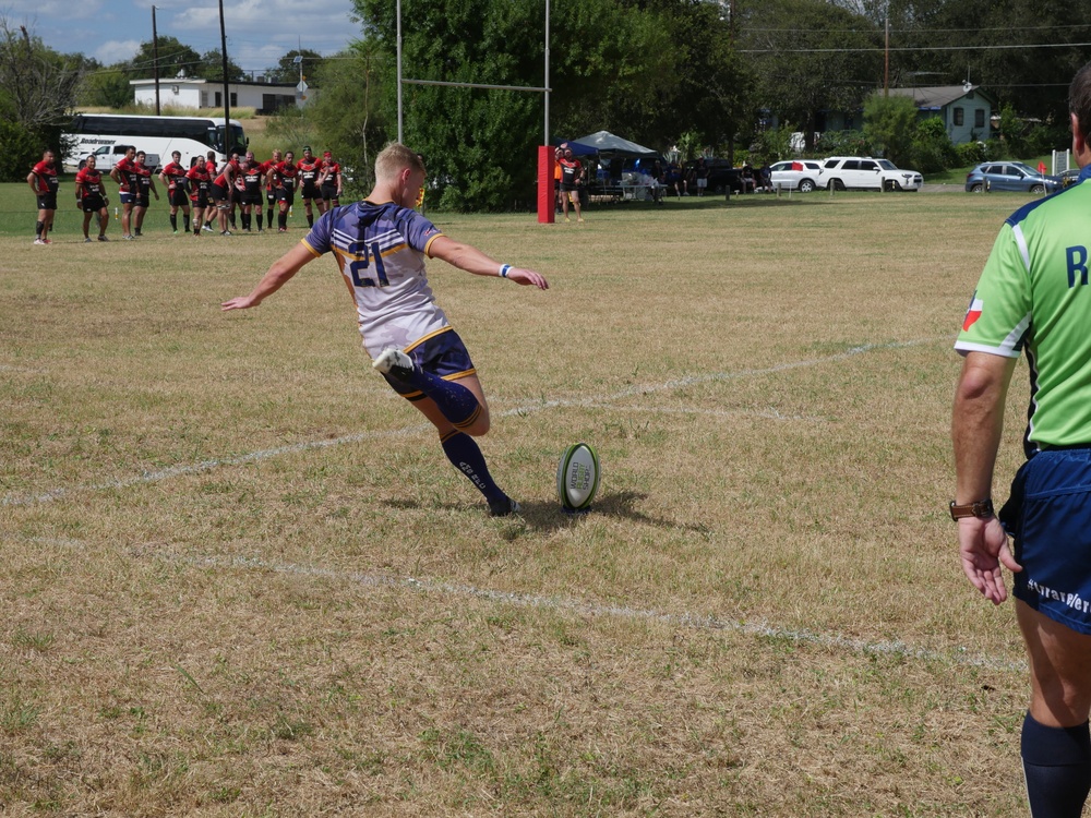 San Antonio and British Army Medical Services Rugby
