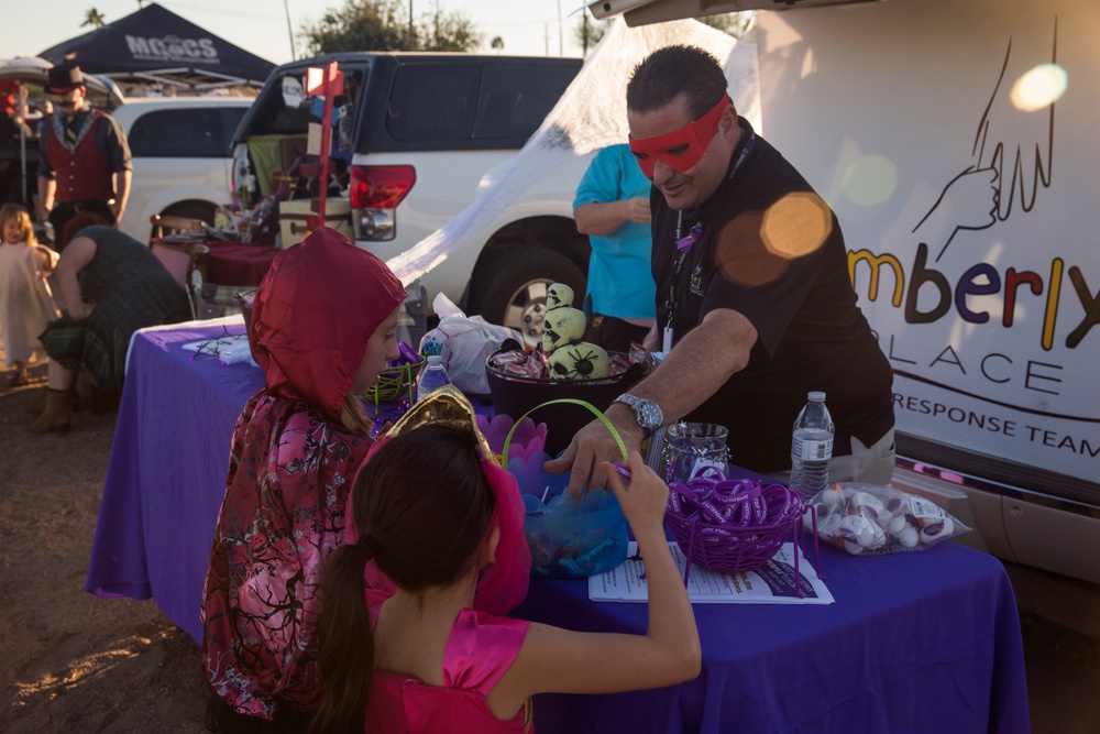 Spooky Sweets and Halloween Treats were Offered at MCAS Yuma Annual “Trunk or Treat” Event