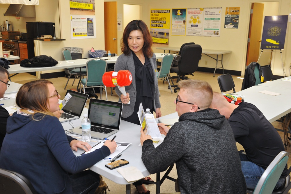 Korean language at immersion at Defense Language Institute Foreign Language Center