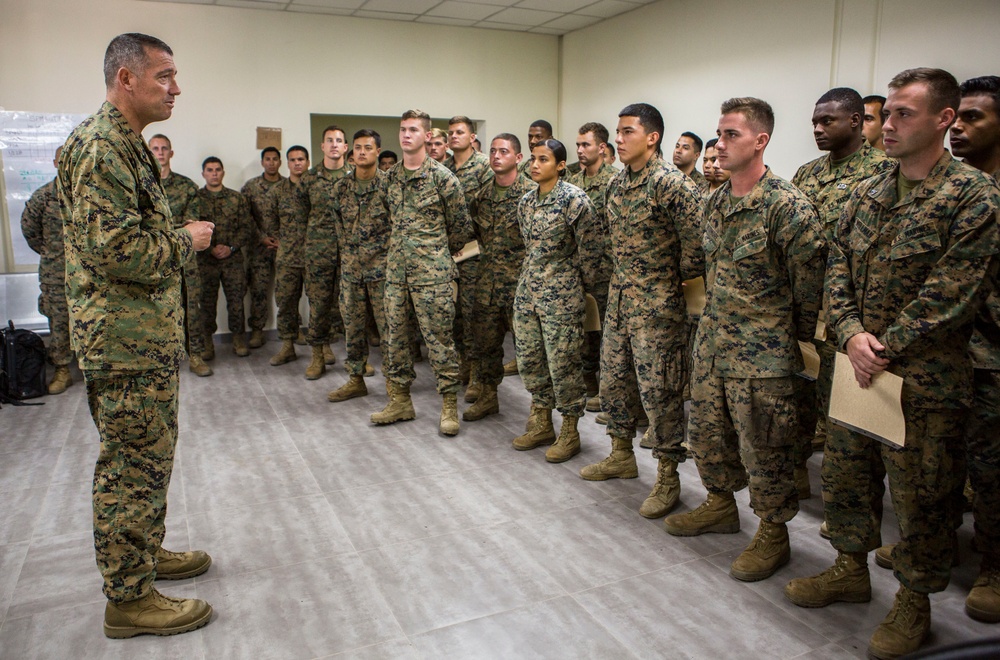 Marine with Joint Task Force Matthew receives Joint Service Achievement Medal