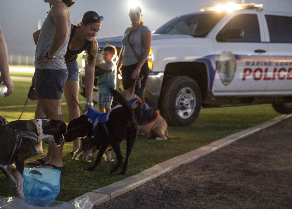 MCAS Yuma hosts “Purple Paws for a Cause” in support of Domestic Violence Awareness and Prevention Month