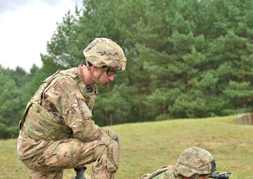 173rd Airborne Brigade conducts OAR M4 qualification range