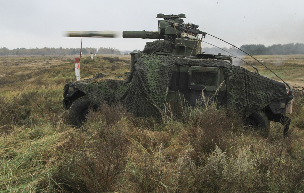 173rd Airborne Brigade paratroopers demonstrate anti-tank capabilities