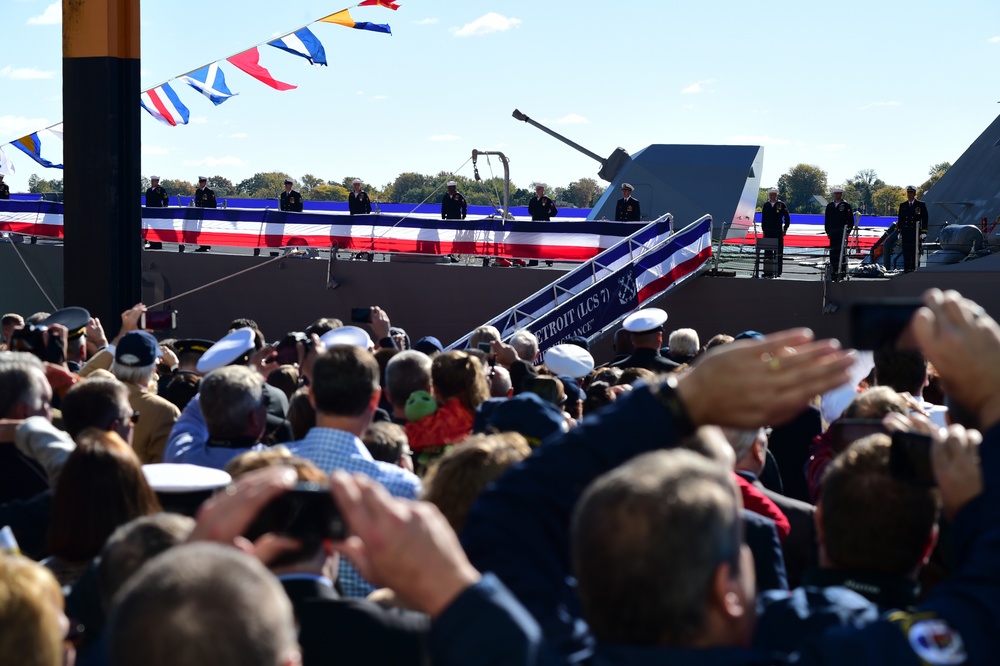 USS Detroit Commissioning