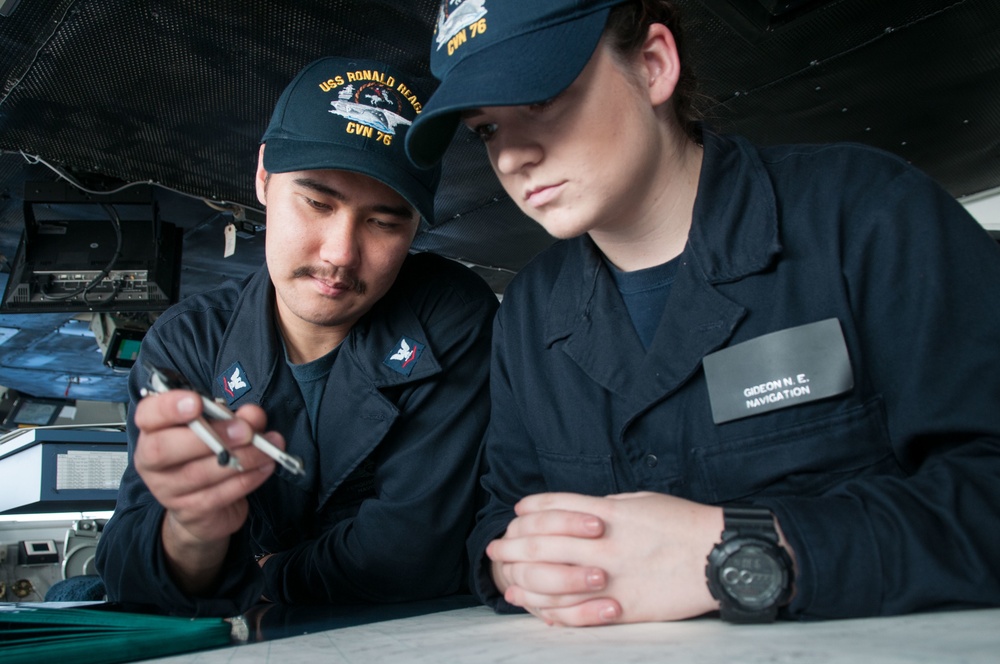 USS Ronald Reagan Pilot House