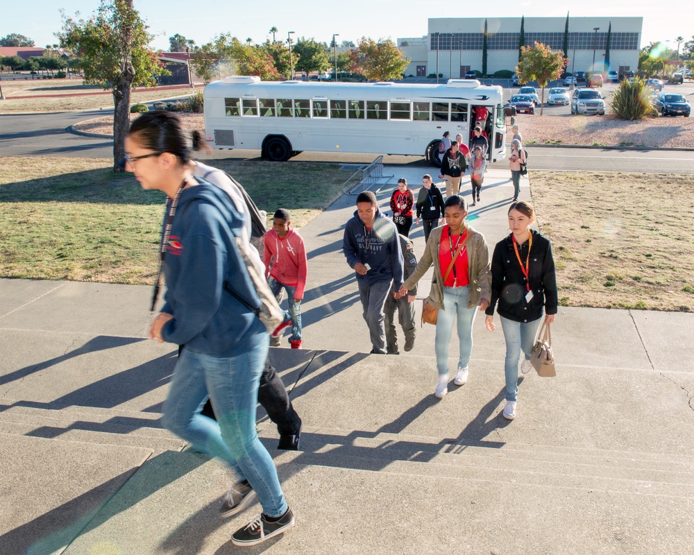 JROTC Tour Travis Air Force Base