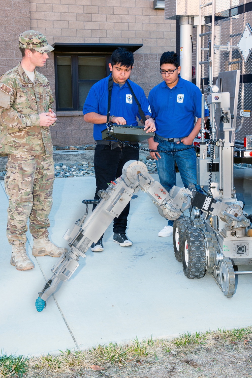 JROTC Tour Travis Air Force Base