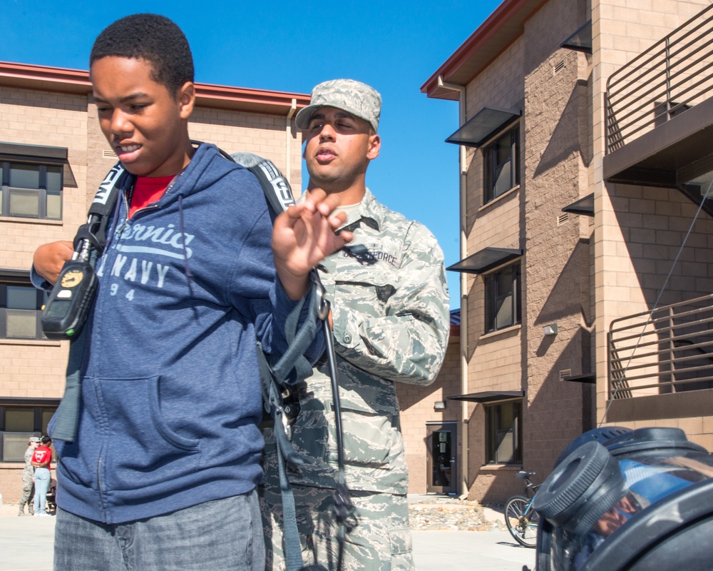 JROTC Tour Travis Air Force Base