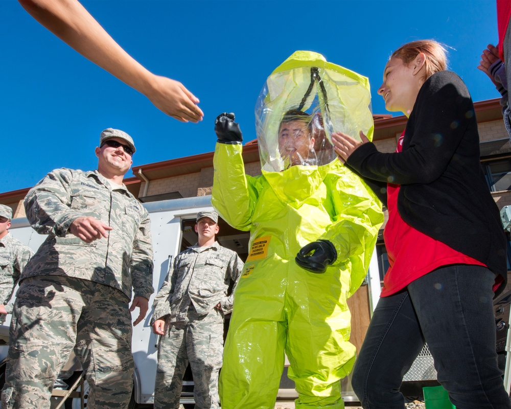 JROTC Tour Travis Air Force Base
