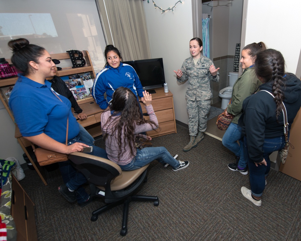 JROTC Tour Travis Air Force Base
