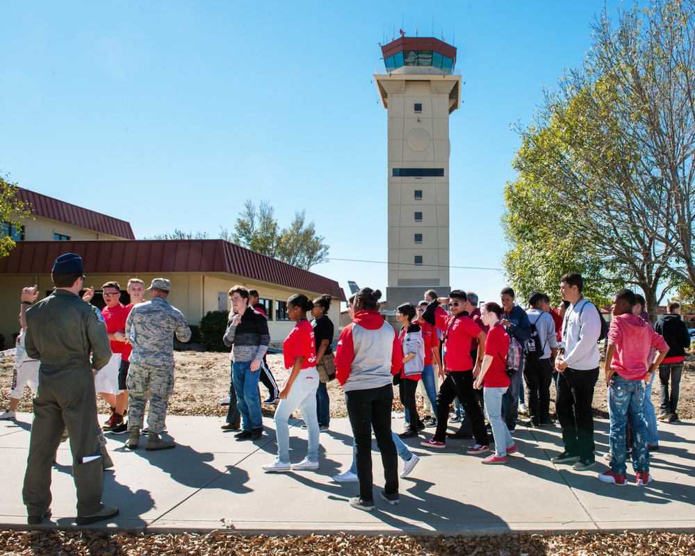 JROTC Tour Travis Air Force Base