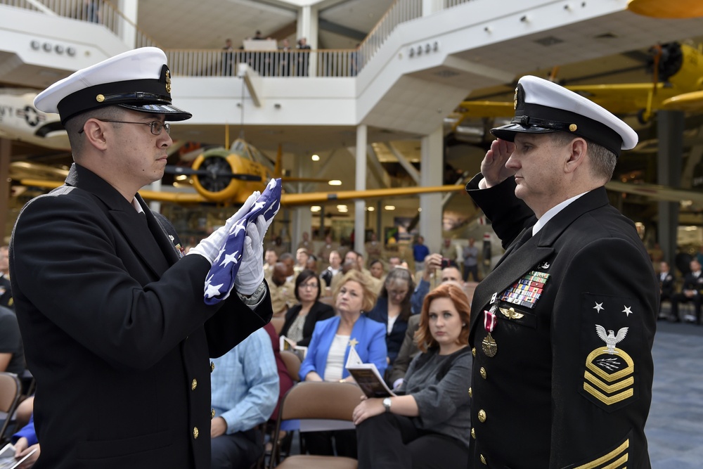 IWTC Corry Station Master Chief Concludes 33 Years of Naval Service