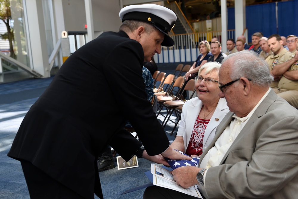 IWTC Corry Station Master Chief Concludes 33 Years of Naval Service