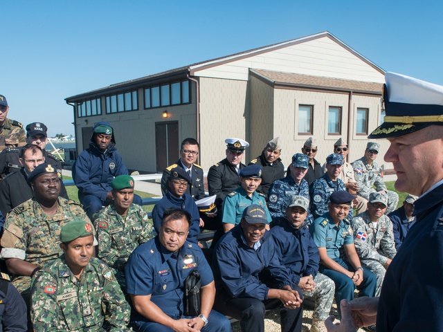 USCG Training Center Cape May Hosts Foreign Military Class