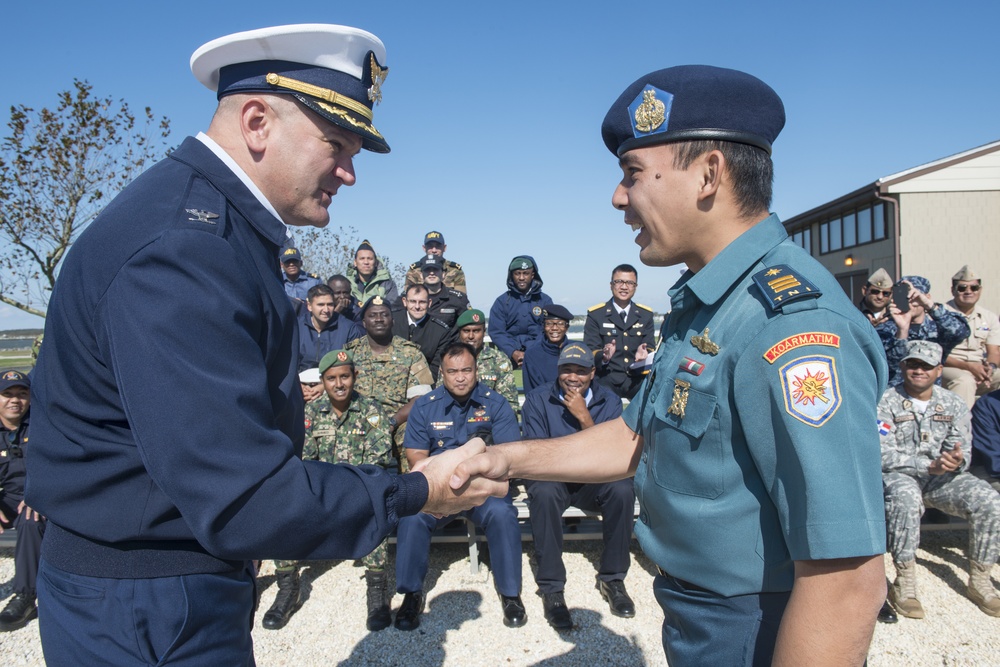 USCG Training Center Cape May Hosts Foreign Military Class