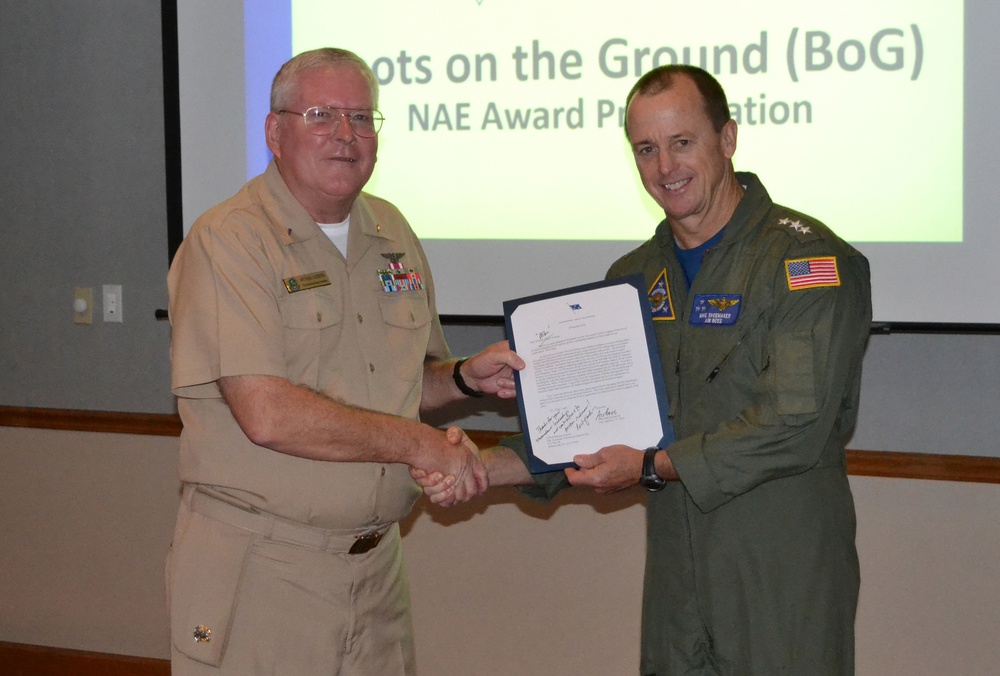 &quot;Boots on the Ground&quot; march on Fleet Readiness Center Southeast