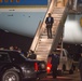 President Barack Obama debarks aircraft Marine Corps Air station Miramar
