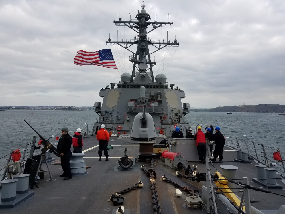 USS Porter (DDG 78) participates in Joint Warrior 2016