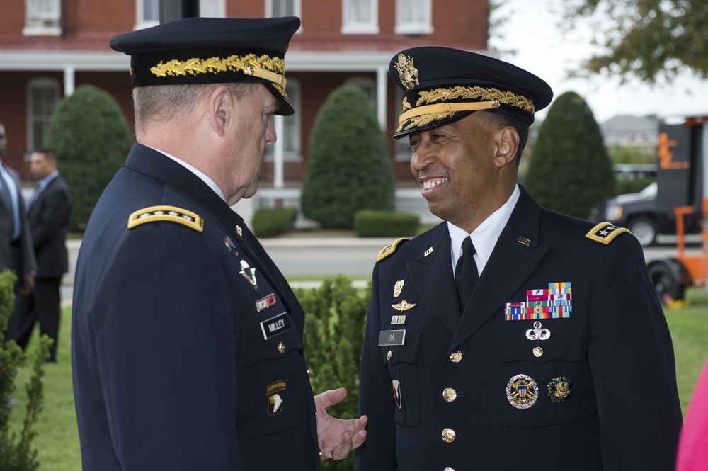 Gen. Dennis L. Via Retirement Ceremony