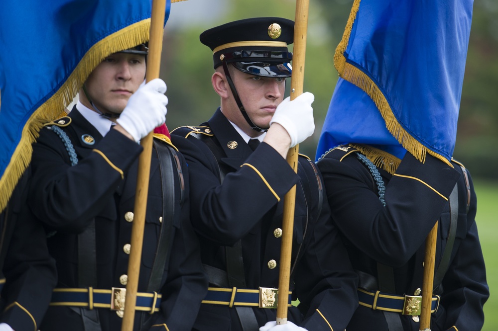 Gen. Dennis L. Via Retirement Ceremony