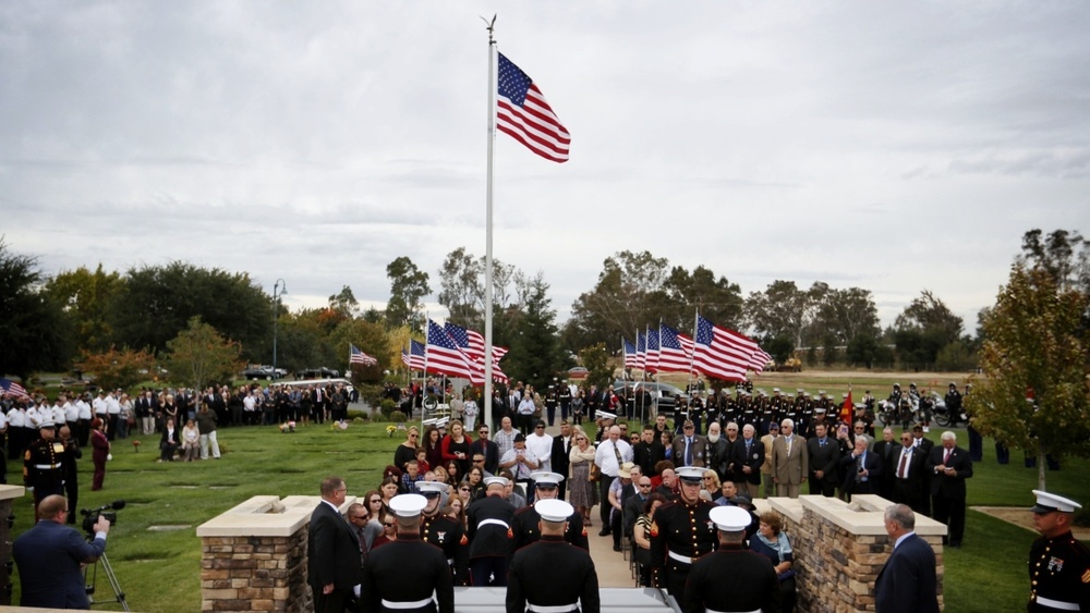 Master Sgt. Richard A. Pittman funeral