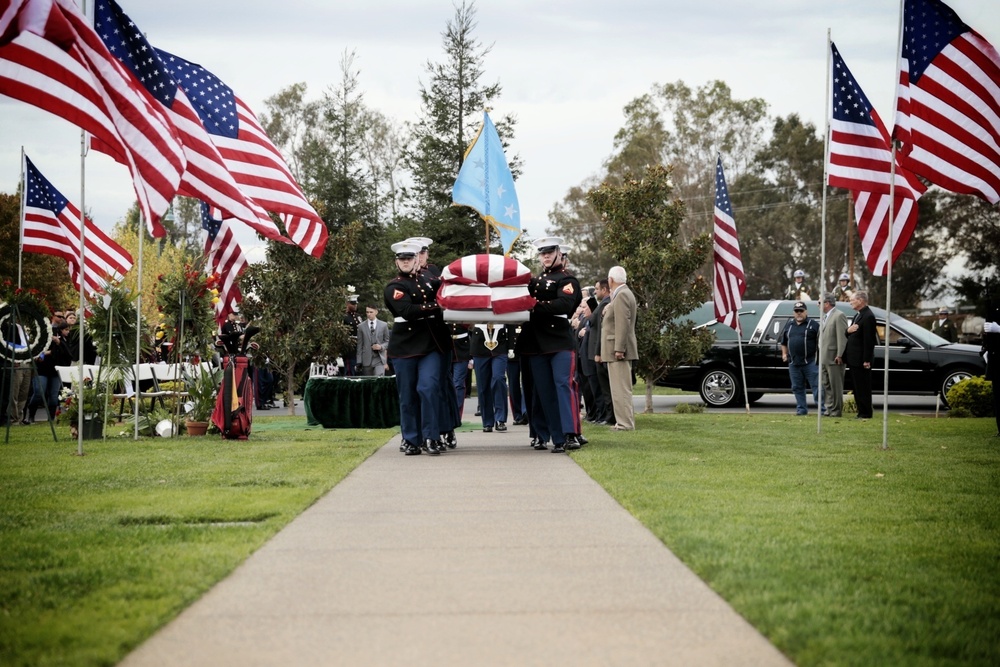 Master Sgt. Richard A. Pittman funeral