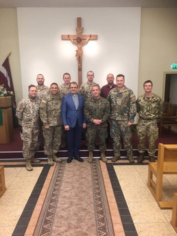 Multinational Chaplains meet during Silver Arrow