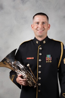 Army Sergeant First Class Benjamin Cadle supports the 58th Presidential Inauguration