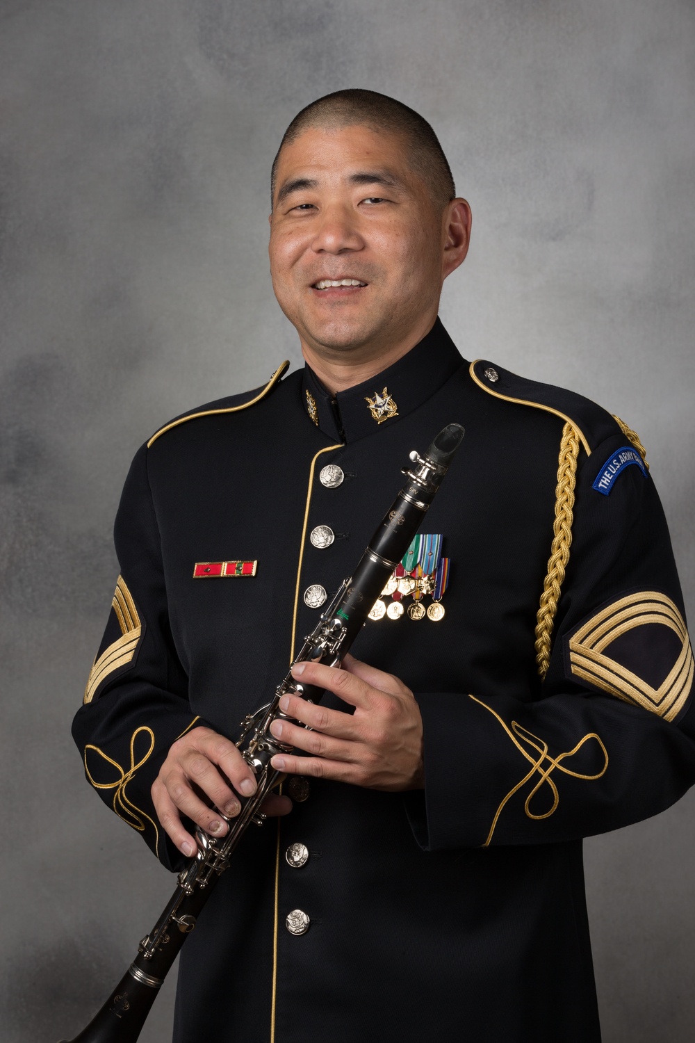 Army Master Sergeant Shioji supports the 58th Presidential Inauguration