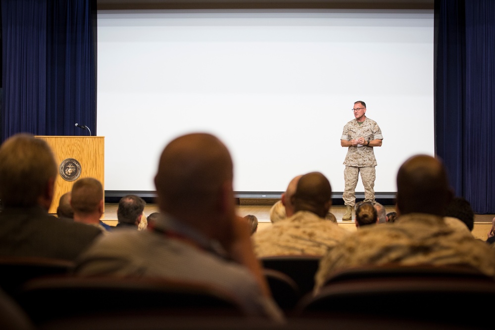 Marine Corps Installations Command Town Hall Meeting Sept. 7, 2016