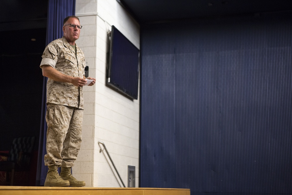 Marine Corps Installations Command Town Hall Meeting Sept. 7, 2016