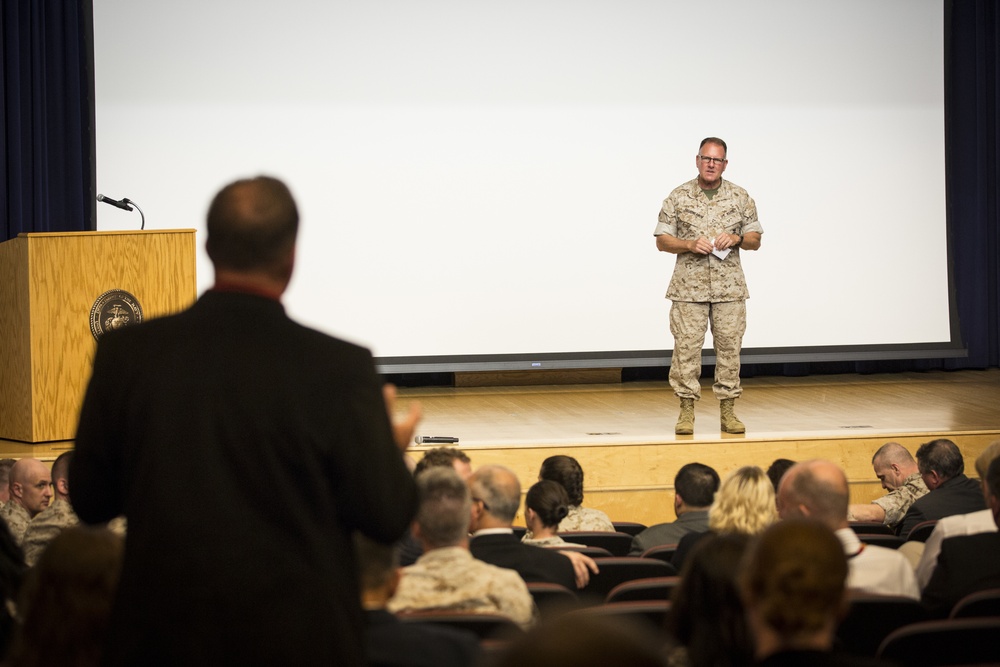 Marine Corps Installations Command Town Hall Meeting Sept. 7, 2016