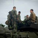 Marines teach about AAVs, weapons, equipment