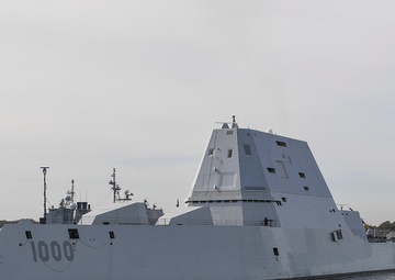 USS Zumwalt Arrives in Mayport