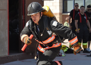Fort Bliss Fire Department competes in Kip Hall Memorial Combat Challenge