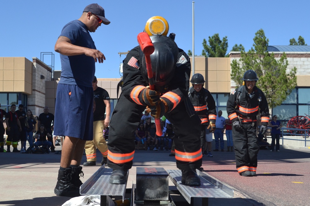 Fort Bliss Fire Department competes in Kip Hall Memorial Combat Challenge