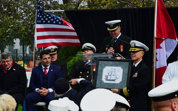 USS Detroit Makes Historic Inaugural Port Visit in Canada