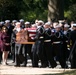 Graveside service of U.S. Navy Fireman 3rd Class John H. Lindsley