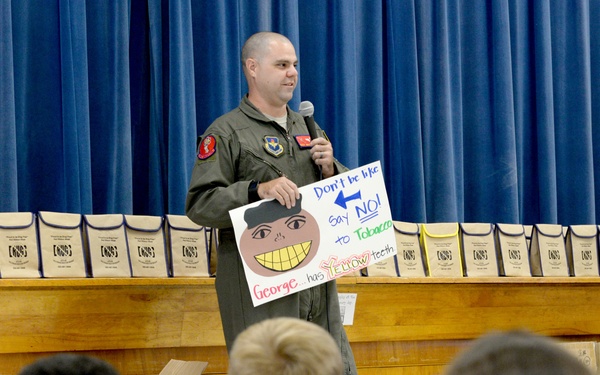 DDR celebrating Red Ribbon Week with Outreach
