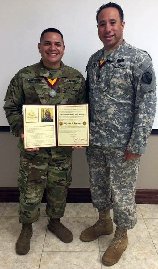 Army Reserve Transporter honored with Saint Christopher award