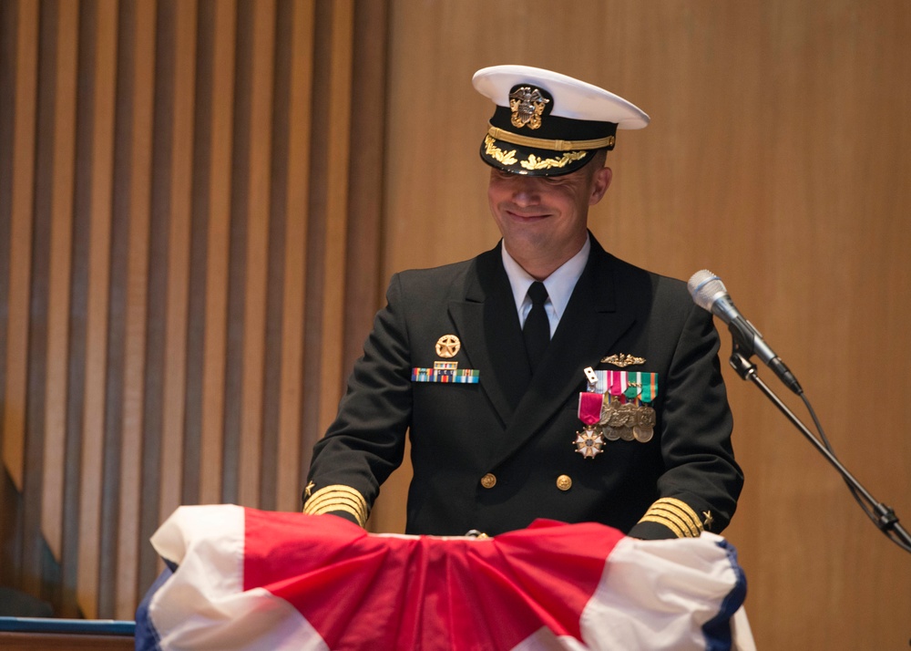 Seawolf Welcomes New Commanding Officer