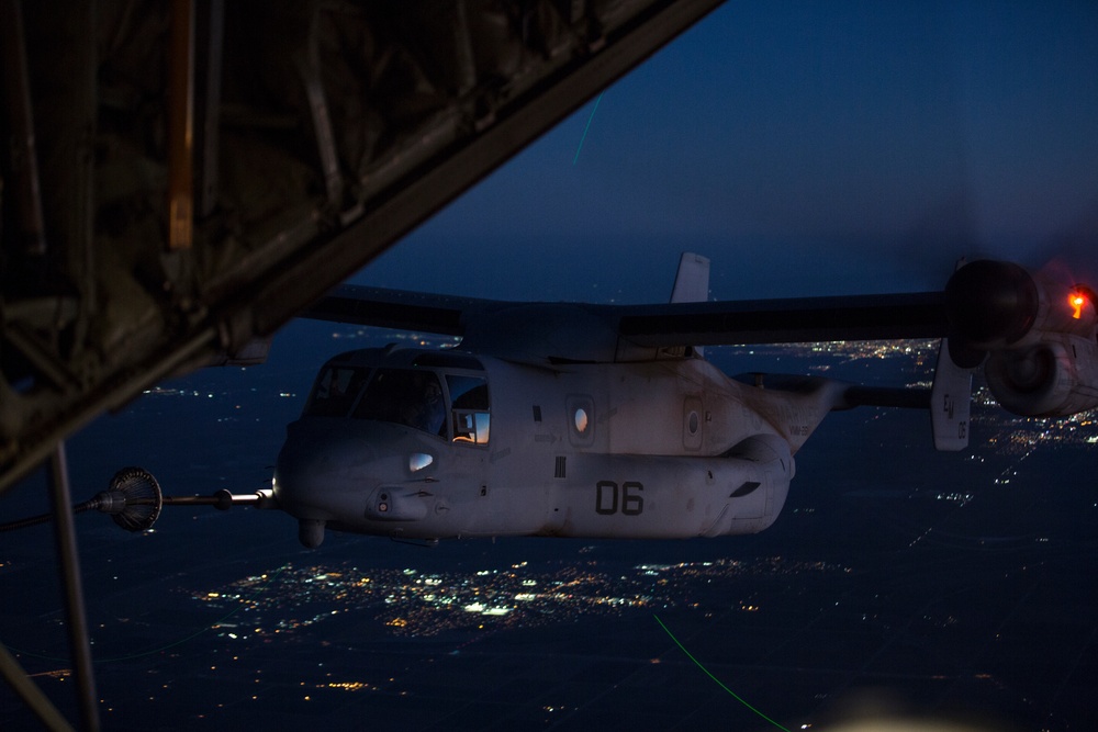 KC-130J Refueling Mission