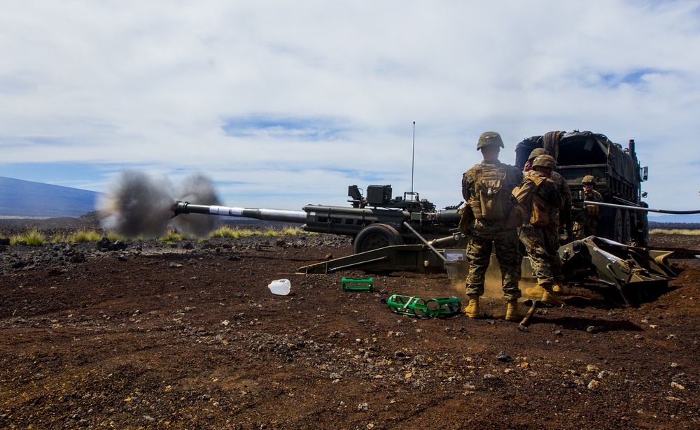 Bravo Battery 1st BN 12th Marines Direct Fire