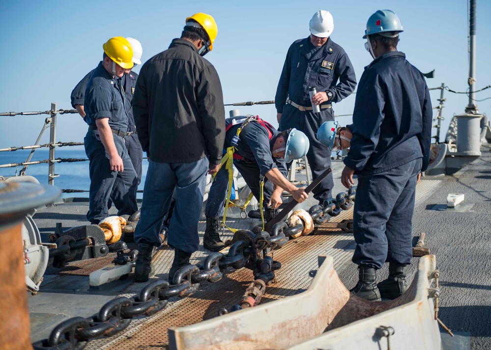 USS STOUT (DDG 55) DEPLOYMENT 2016