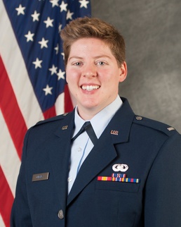 Air Force First Lieutenant Quigney supports the 58th Presidential Inauguration