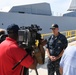 USS Zumwalt's CO Meets with NAVSTA Mayport's Local Media