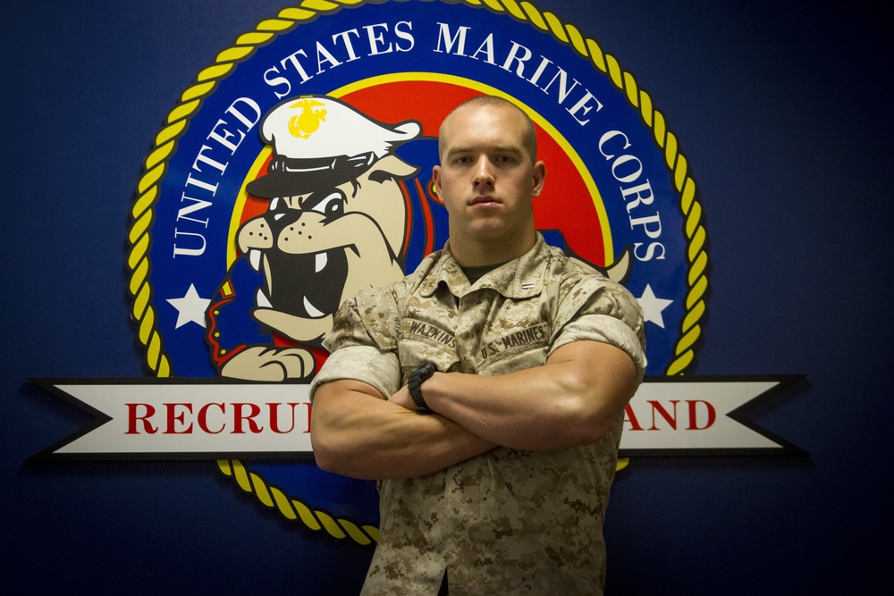 Marine Officer Tackles Challenges, Sacks OCS