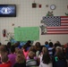 Cherry Point Firefighters visit students at W. J. Gurganus Elementary in Havelock