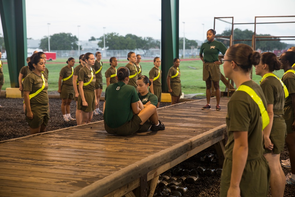 New Marine recruits pass first hurdle, begin training on Parris Island