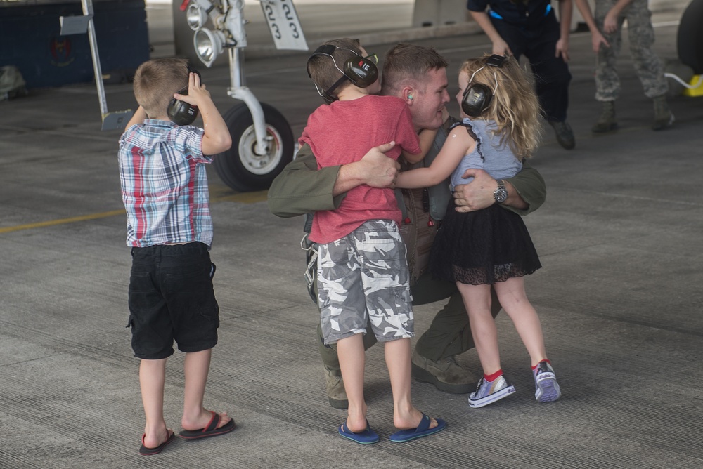 44th Fighter Squadron returns from exercises